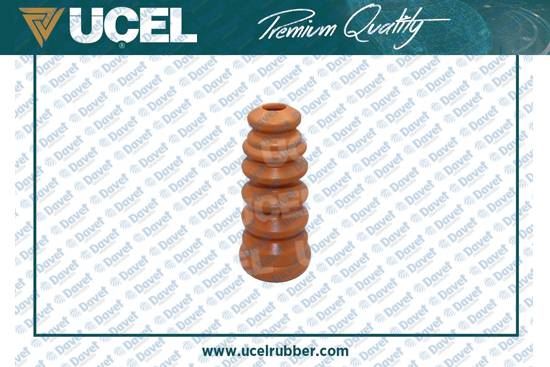 UCEL 61335 Amortisor Suspansiyon Takozu Arka A3 - New Beetle - Jetta Iv - Golf Iv - Bora I - Leon - Octavia I {Poliuretan}